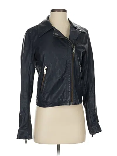 Pre-owned By Anthropologie Jacket In Blue