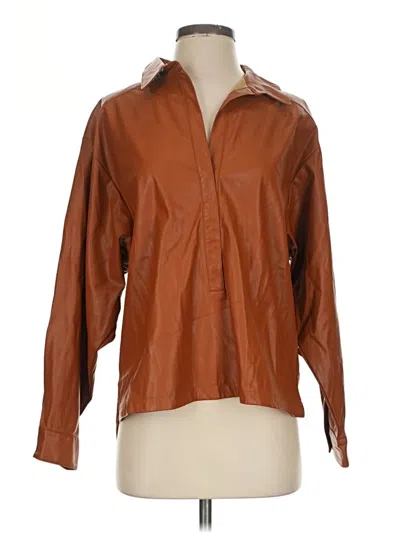 Pre-owned By Anthropologie Jacket In Brown