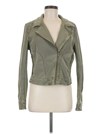Pre-owned By Anthropologie Jacket In Green