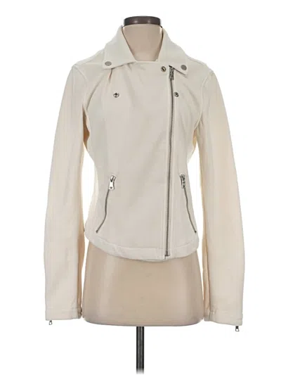 Pre-owned By Anthropologie Jacket In Ivory