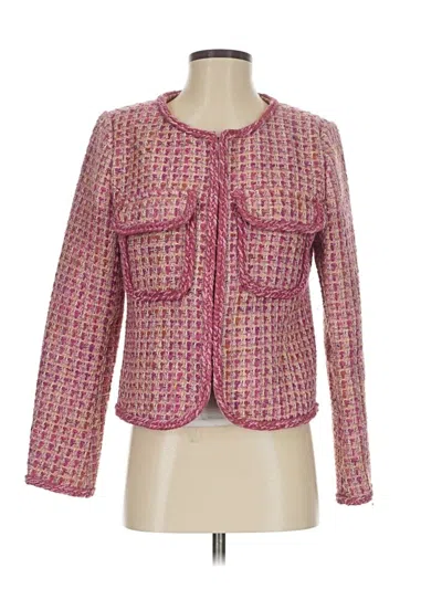 Pre-owned By Anthropologie Jacket In Pink