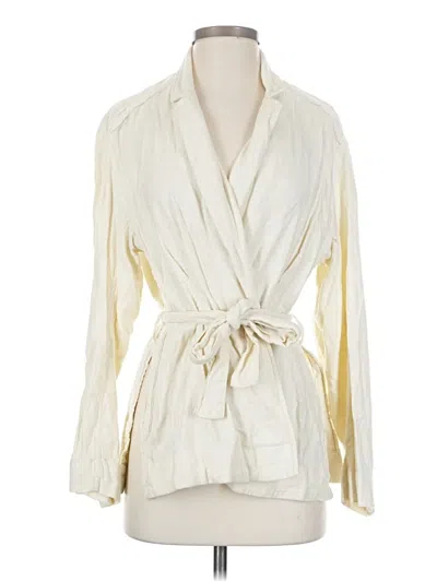 Pre-owned By Anthropologie Jacket In White