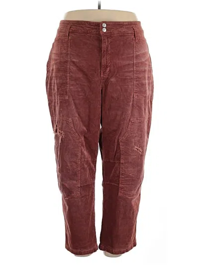 Pre-owned By Anthropologie Jeans In Red