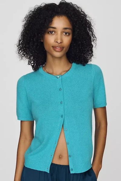 By Anthropologie Juliet Cashmere Cardigan In Blue
