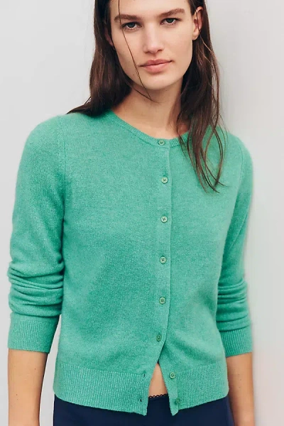 By Anthropologie Juliet Cashmere Cardigan In Green