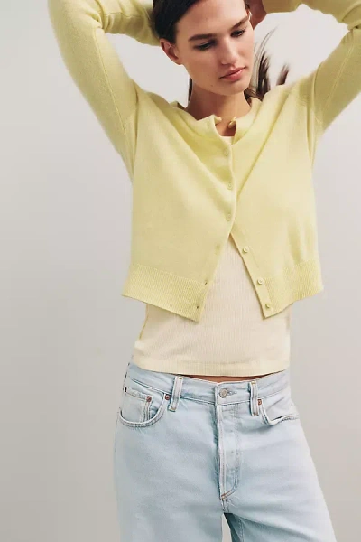 By Anthropologie Juliet Cashmere Cardigan In Orange