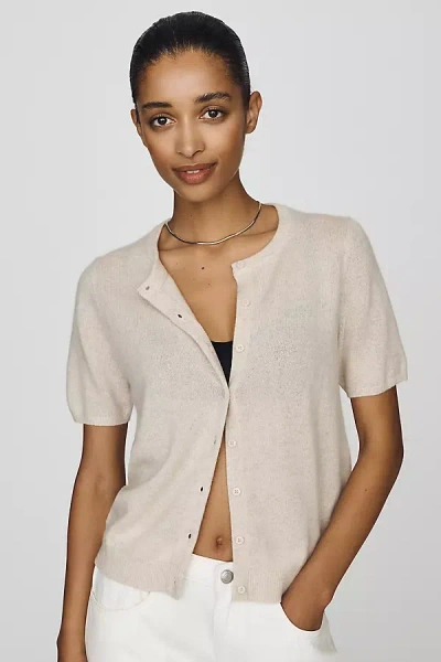 By Anthropologie Juliet Cashmere Cardigan In Neutral