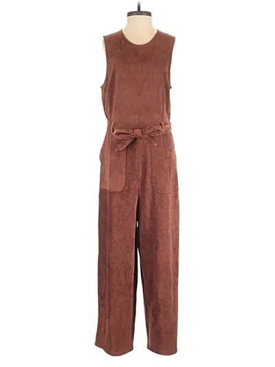 Pre-owned By Anthropologie Jumpsuit In Brown
