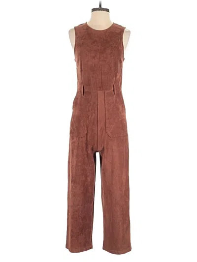 Pre-owned By Anthropologie Jumpsuit In Brown