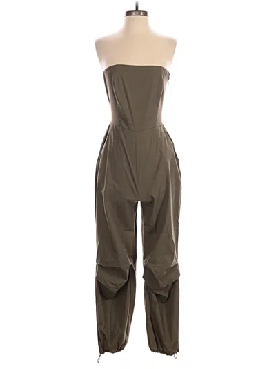 Pre-owned By Anthropologie Jumpsuit In Green