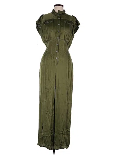 Pre-owned By Anthropologie Jumpsuit In Green