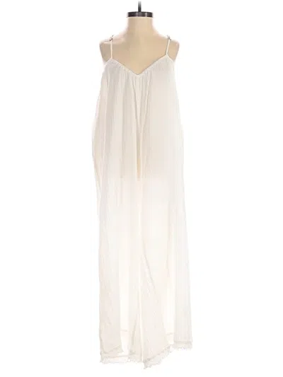Pre-owned By Anthropologie Jumpsuit In Ivory