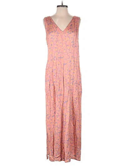 Pre-owned By Anthropologie Jumpsuit In Orange
