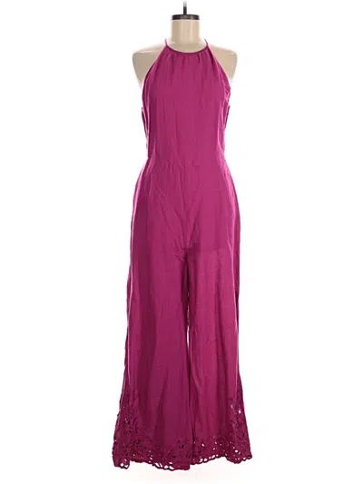 Pre-owned By Anthropologie Jumpsuit In Purple