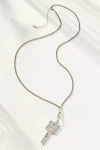 By Anthropologie Key Pendant Necklace In Silver