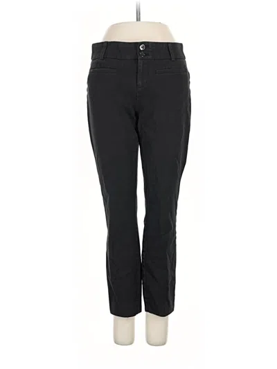 Pre-owned By Anthropologie Khaki Pant In Black