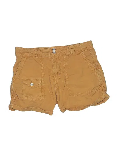 Pre-owned By Anthropologie Khaki Shorts In Brown
