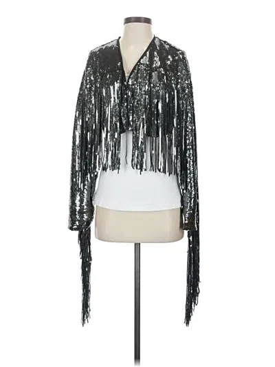 By Anthropologie Kimono In Silver
