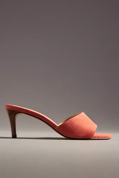 By Anthropologie Kitten Heels In Orange
