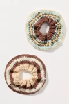By Anthropologie Knit Scrunchie In Multi