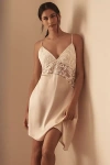 By Anthropologie Lace Chiffon Slip