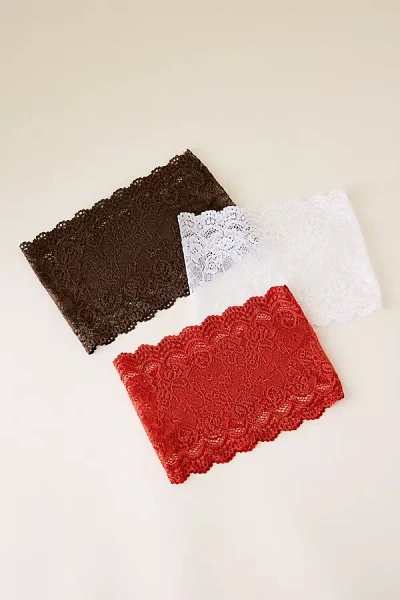 By Anthropologie Lace Headbands, 3 Pack In Multi