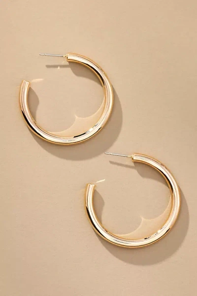 By Anthropologie Large Classic Hoop Earrings