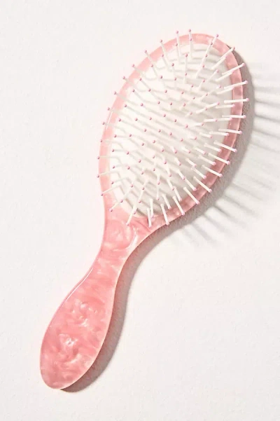By Anthropologie Large Hair Brush In Orange