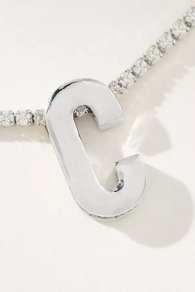 By Anthropologie Large Monogram Necklace