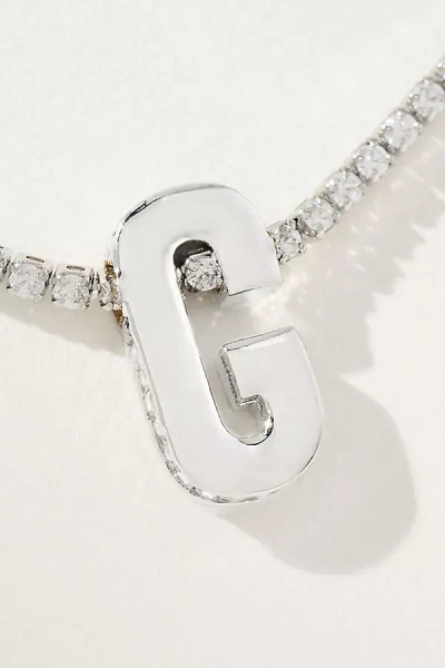 By Anthropologie Large Monogram Necklace