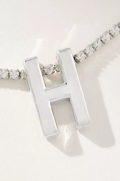 By Anthropologie Large Monogram Necklace