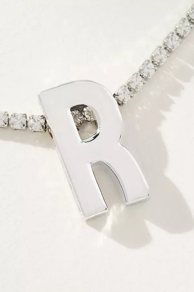 By Anthropologie Large Monogram Necklace