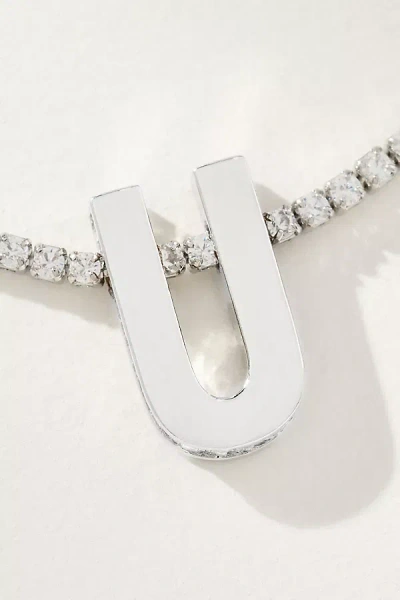 By Anthropologie Large Monogram Necklace