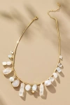 By Anthropologie Large Rock Collar Necklace