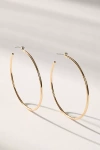By Anthropologie Large Sparkle Hoop Earrings