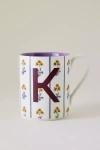By Anthropologie Laura Monogram Mug
