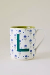 By Anthropologie Laura Monogram Mug