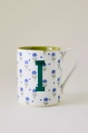 By Anthropologie Laura Monogram Mug