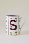 By Anthropologie Laura Monogram Mug