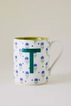 By Anthropologie Laura Monogram Mug