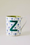 By Anthropologie Laura Monogram Mug