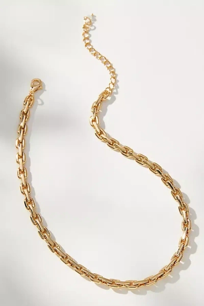 By Anthropologie Layering Link Necklace In Gold