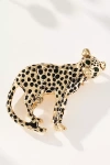 By Anthropologie Leopard Brooch In Gold