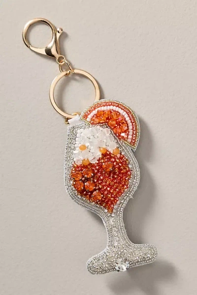 By Anthropologie Libations Beaded Bag Charm