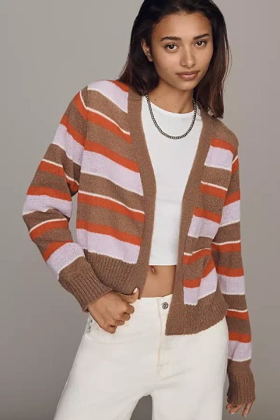 By Anthropologie Lightweight Cardigan In Multi
