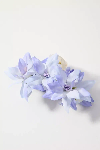 By Anthropologie Lily Claw Clip In Blue