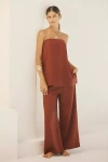 By Anthropologie Linen Pants In Brown