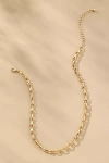 By Anthropologie Link Chain Necklace In Gold