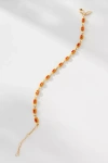 By Anthropologie Linked Crystal Bracelet In Red