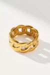 By Anthropologie Linked Ring In Gold